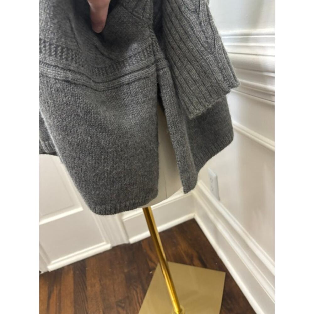 Eileen Fisher Sweater Alpaca Silk Turtleneck Boxy Oversized Small - Picture 5 of 8